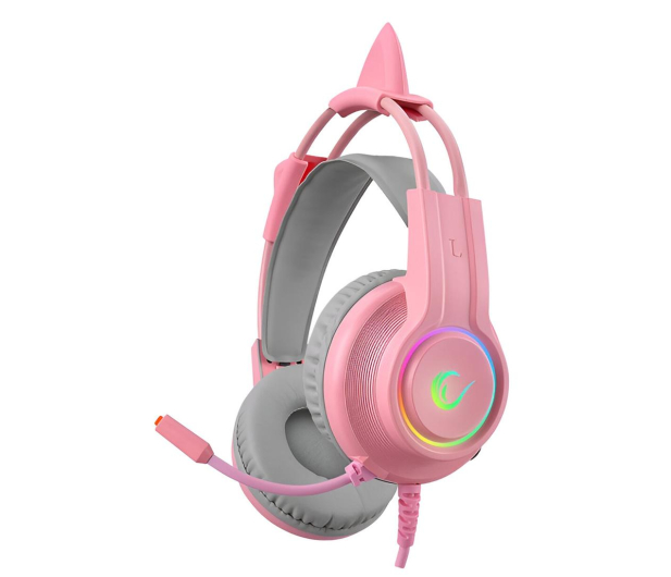 RAMPAGE X-Catty Pink 7.1 RGB RM-K91 - 1276256 - zdjęcie